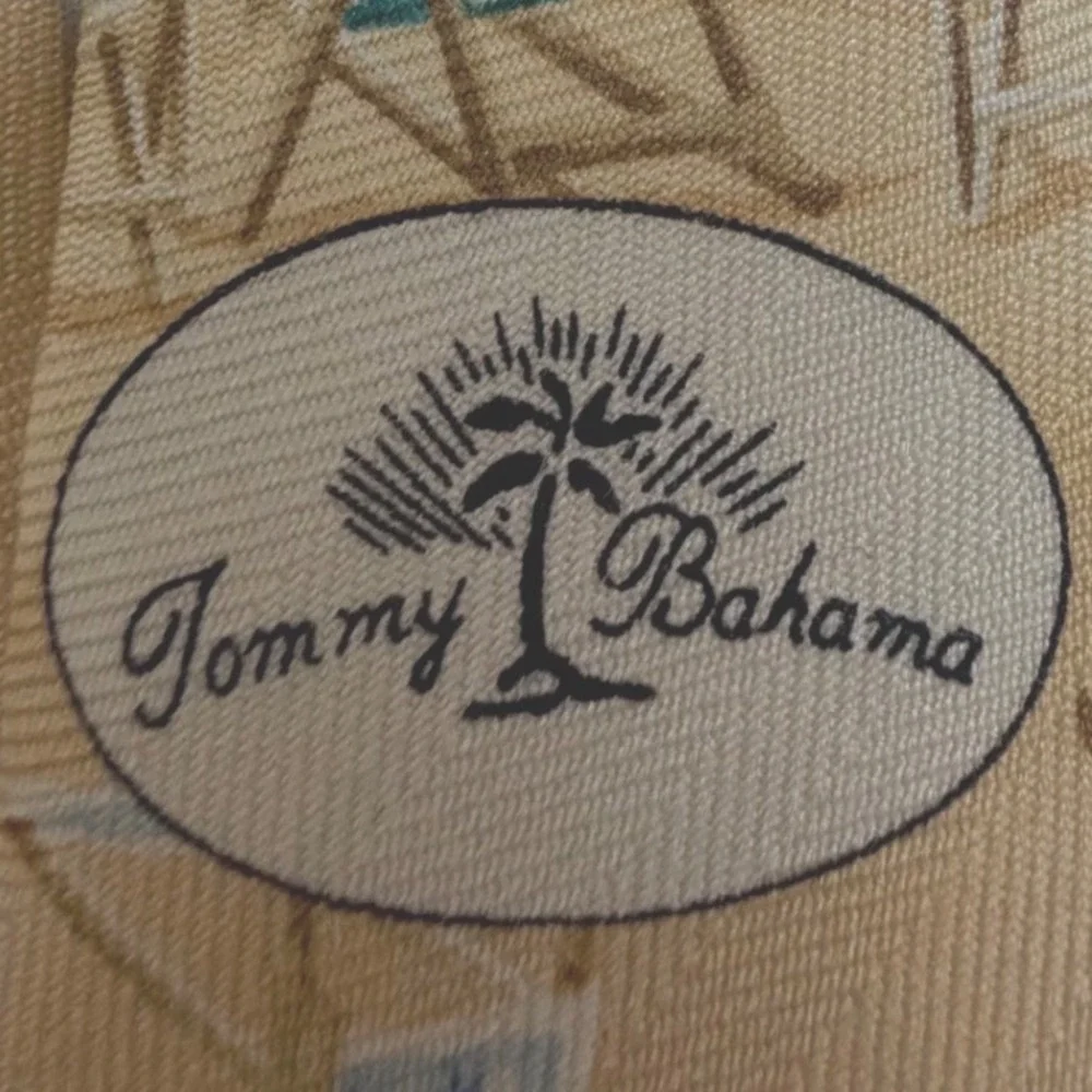 Tommy Bahama All Silk Beach Chair‎ Print Tie Made in USA